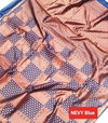 DN Wd By Ritika Soft Lichi Coper Silk Non Catalog Sarees